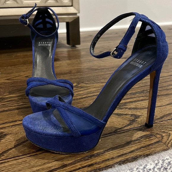 Stuart Weitzman platform sandal sz 6.5 - Picture 16 of 16